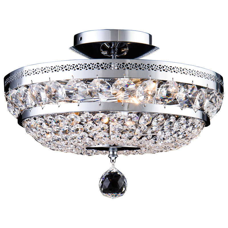 Bordeaux 3Lt Crystal Flush Fitting