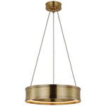 Connery Brass/Bronze LED Ring Pendant - Various Sizes