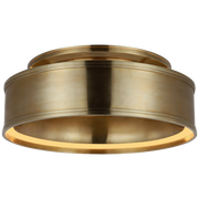 Connery LED Flush Mount - Brass/Bronze