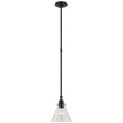 Parkington 9" Single Pendant - Various Colours