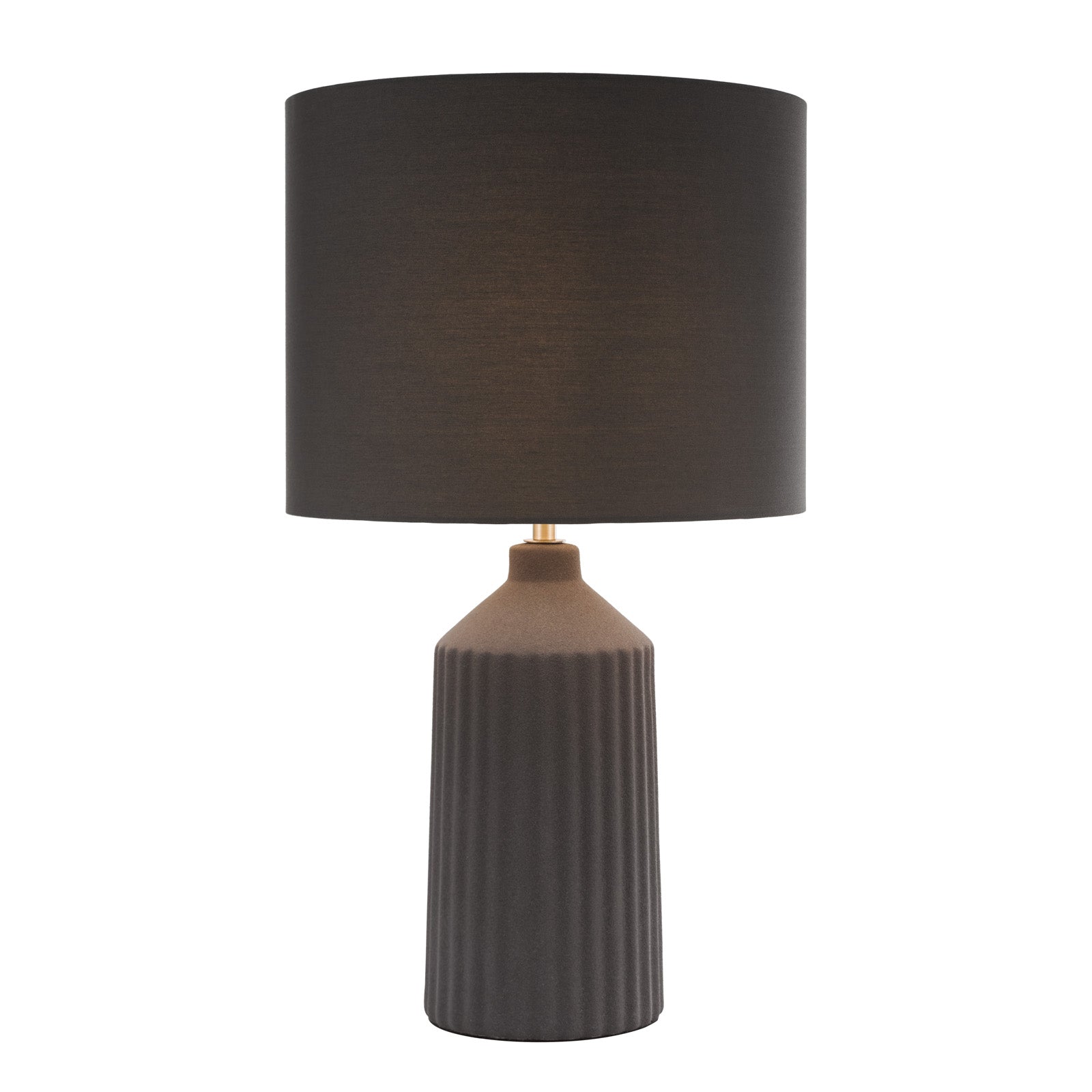 Chloris Table Lamp Green/Grey With Shade E27