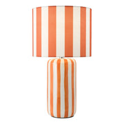 Cicada Table Lamp- Polished Chrome With Orange/ Blue Shade Finishes