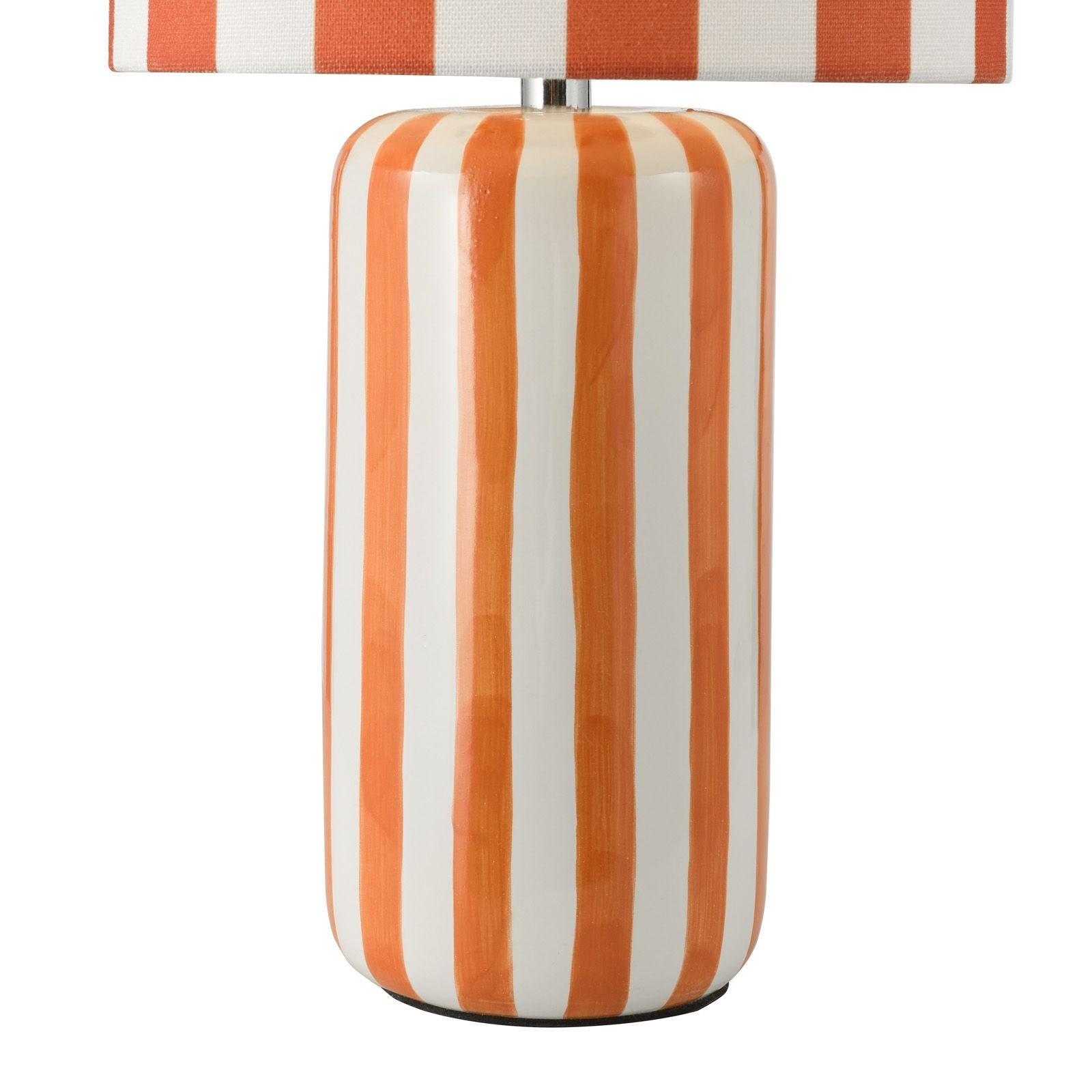 Cicada Table Lamp- Polished Chrome With Orange/ Blue Shade Finishes