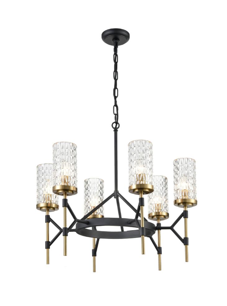 Diane 6Lt Multi-Arm Pendant