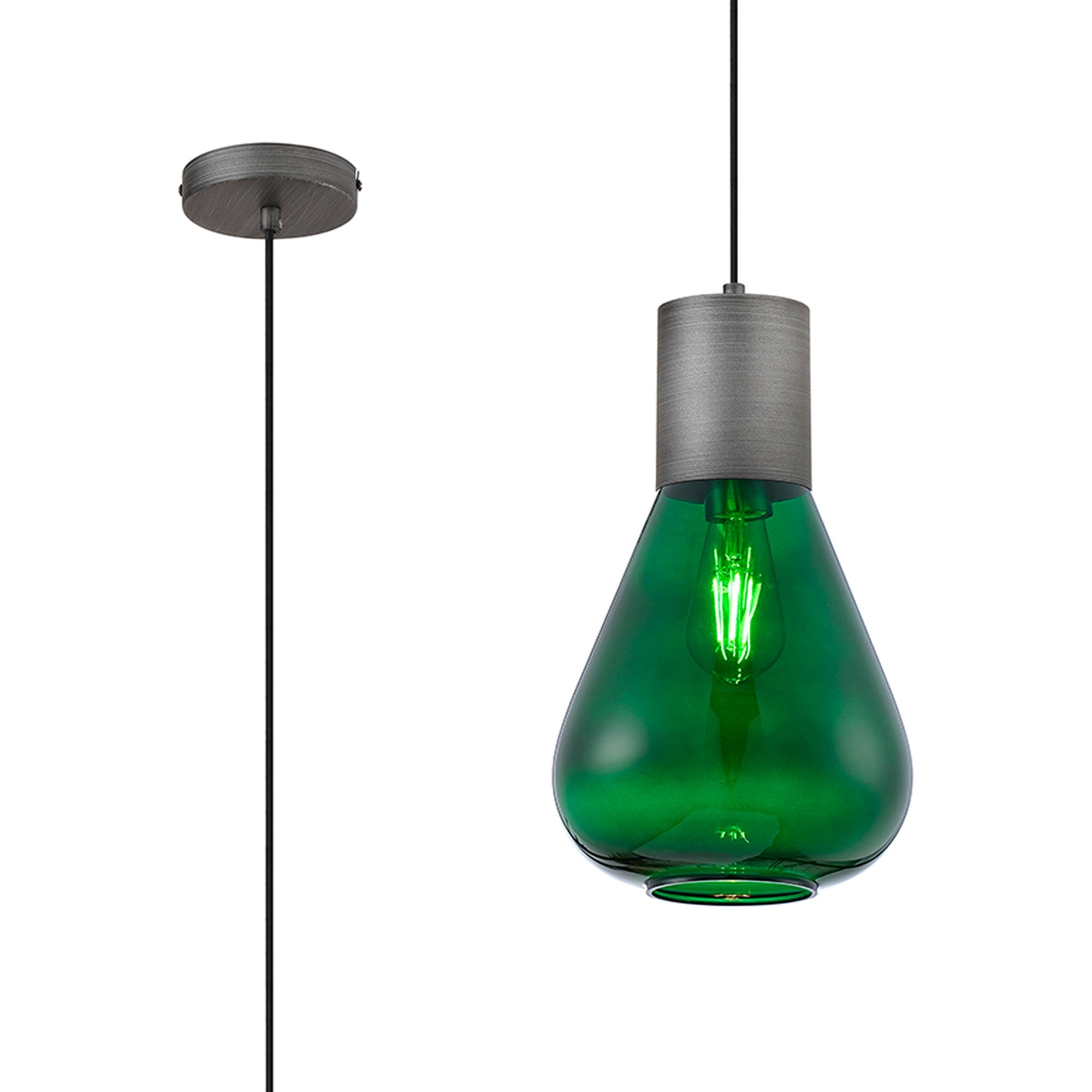 Olena Narrow Pendant, 1 x E27 Variety of Colour