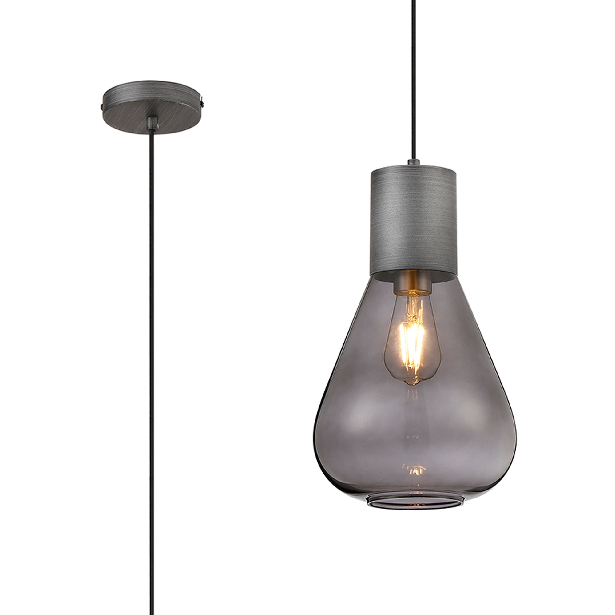 Olena Narrow Pendant, 1 x E27 Variety of Colour
