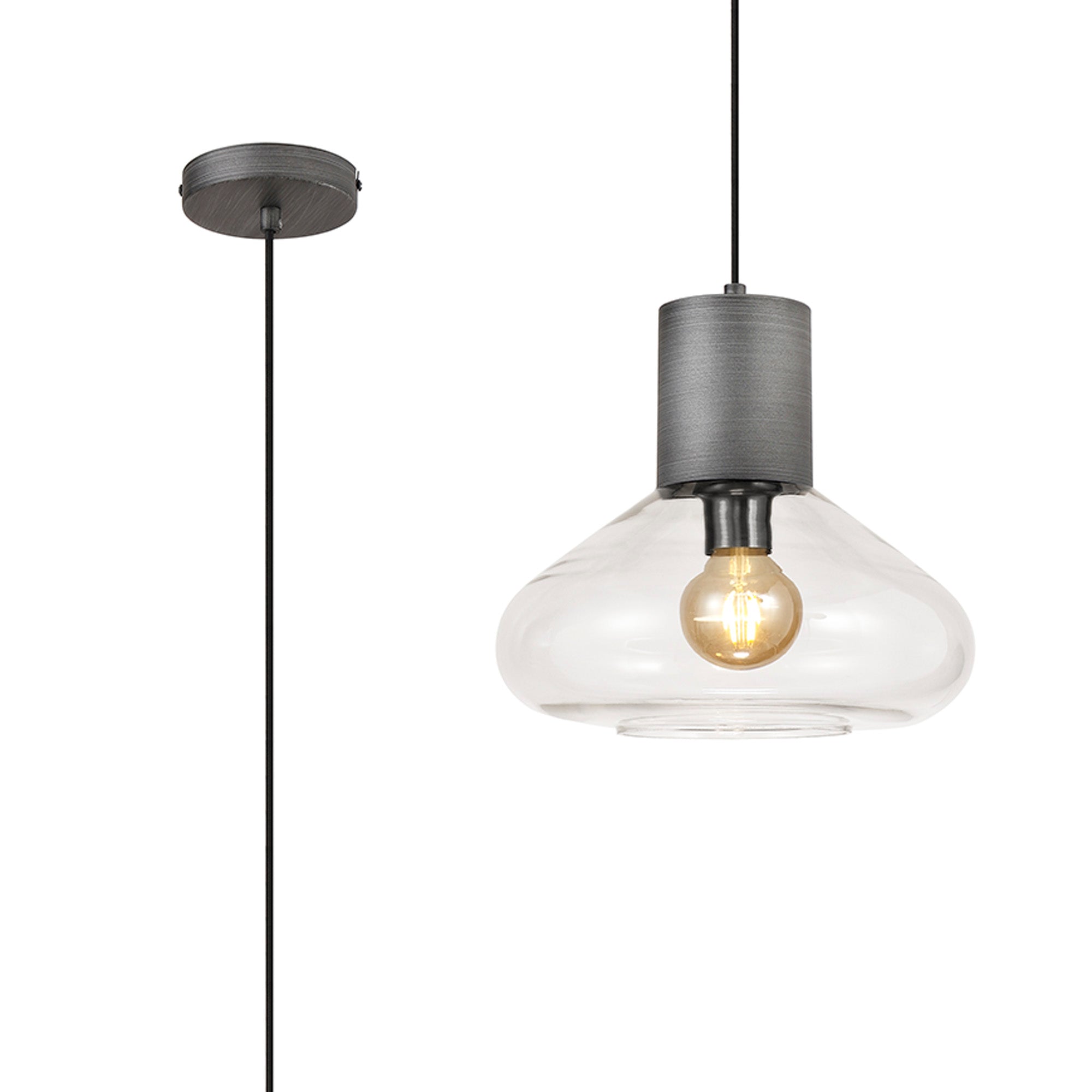 Olivier Wide Pendant - Various Colours