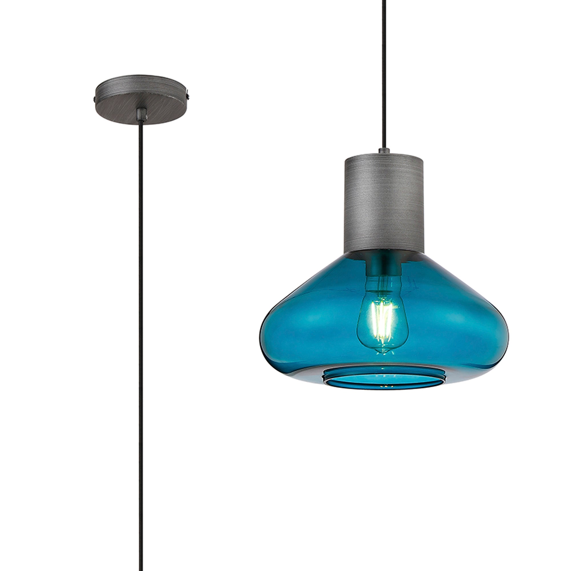 Olena Wide Pendant, 1 x E27