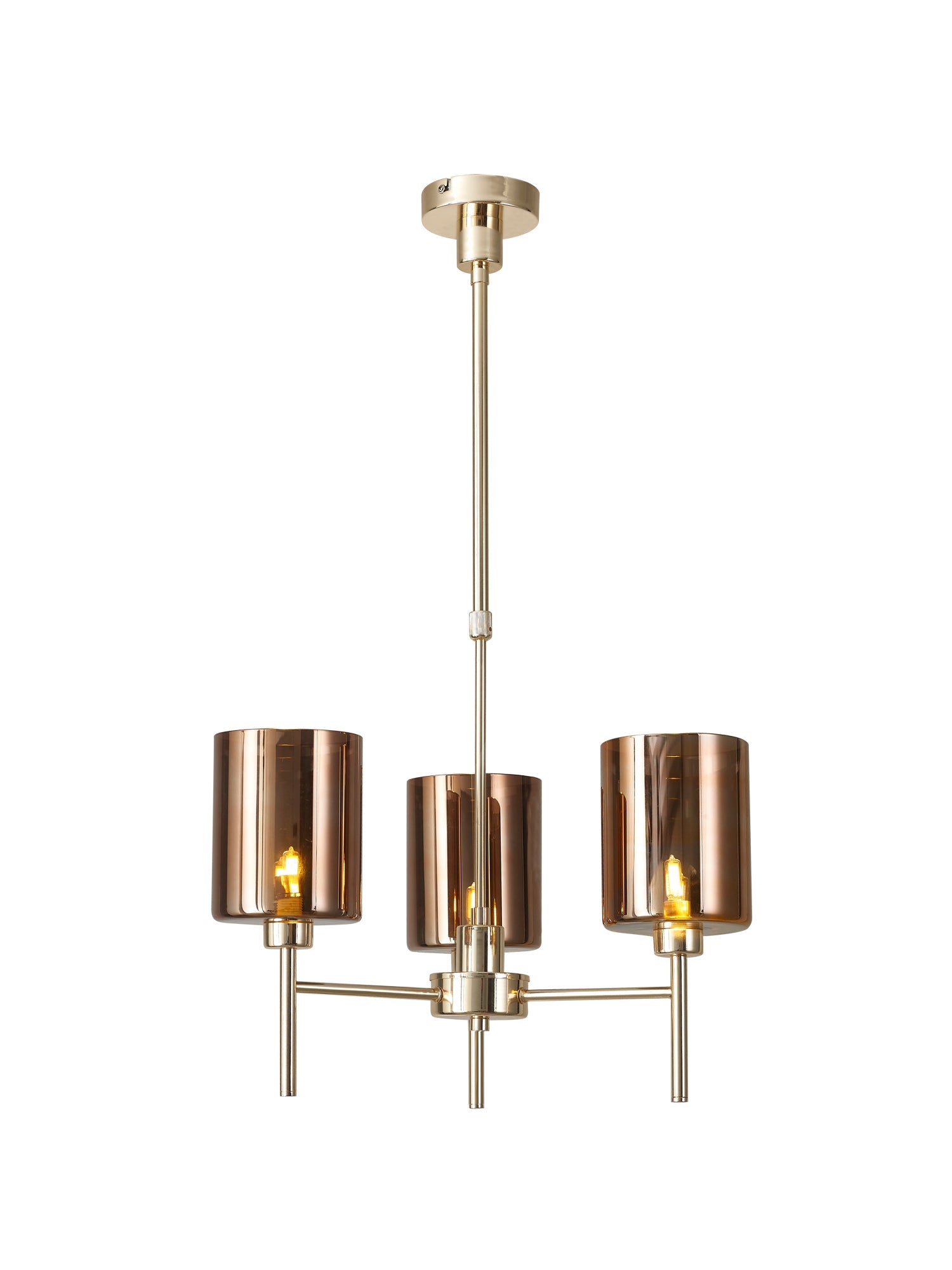 Cassis 3Lt Telescopic/Semi Flush Multi-Arm Pendant - Various Styles