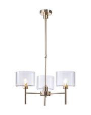 Cassis 3Lt Telescopic/Semi Flush Multi-Arm Pendant - Various Styles