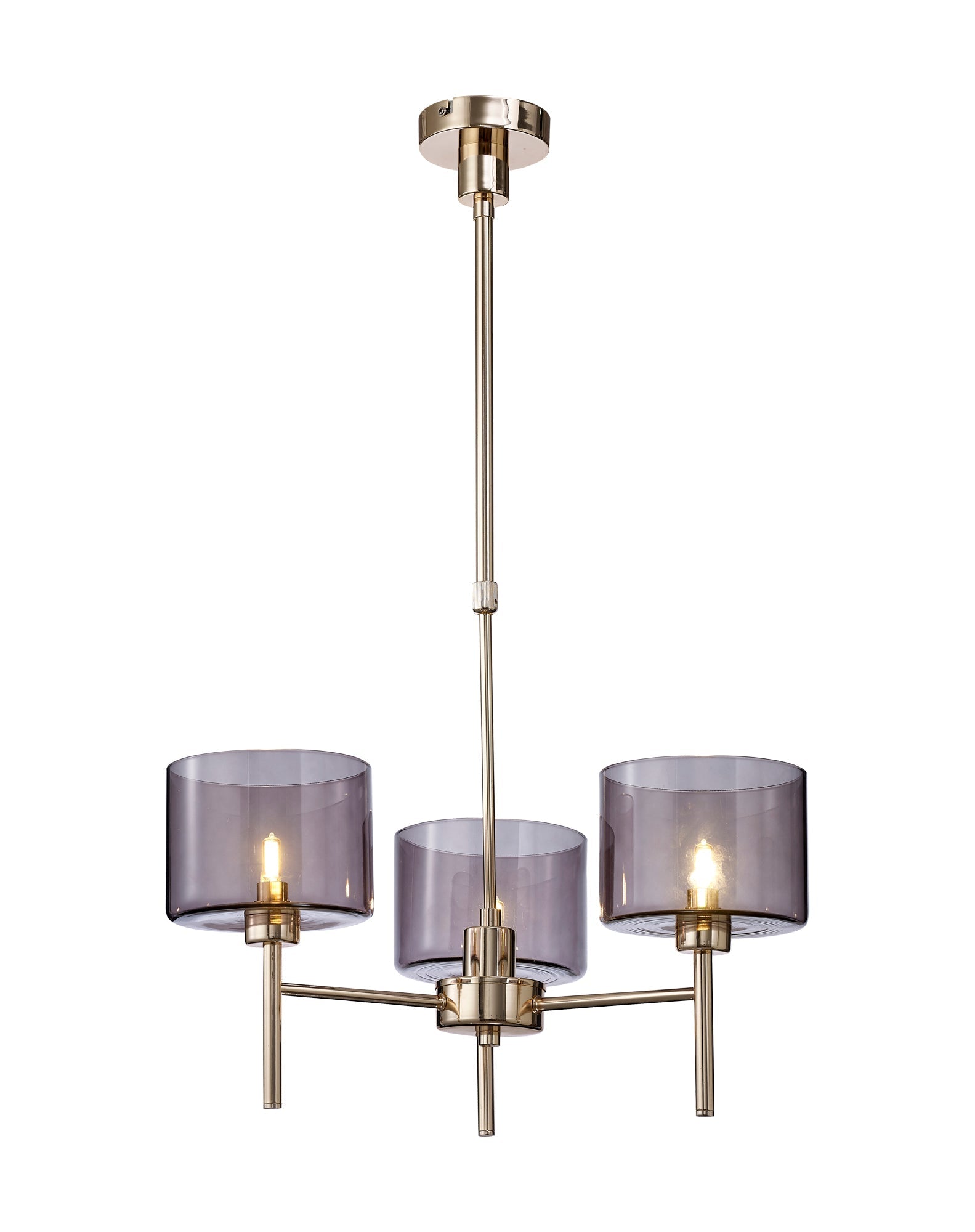 Cassis 3Lt Telescopic/Semi Flush Multi-Arm Pendant - Various Styles