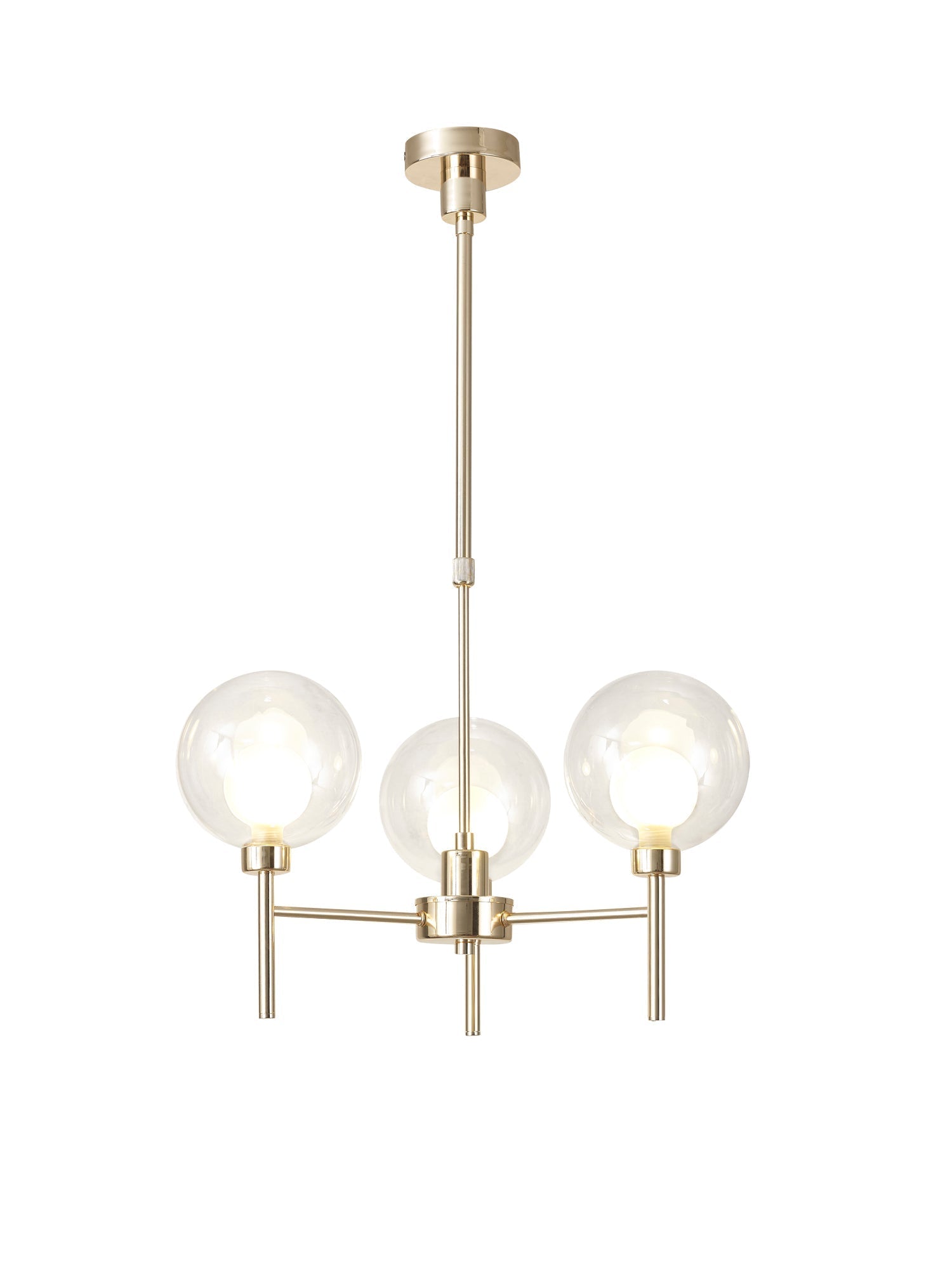 Cassis 3Lt Telescopic/Semi Flush Multi-Arm Pendant - Various Styles
