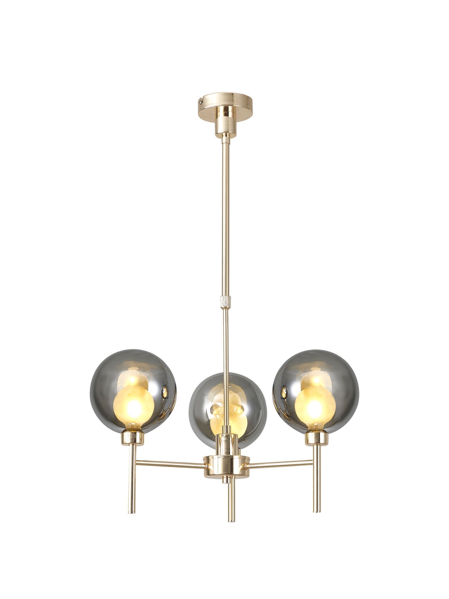 Cassis 3Lt Telescopic/Semi Flush Multi-Arm Pendant - Various Styles