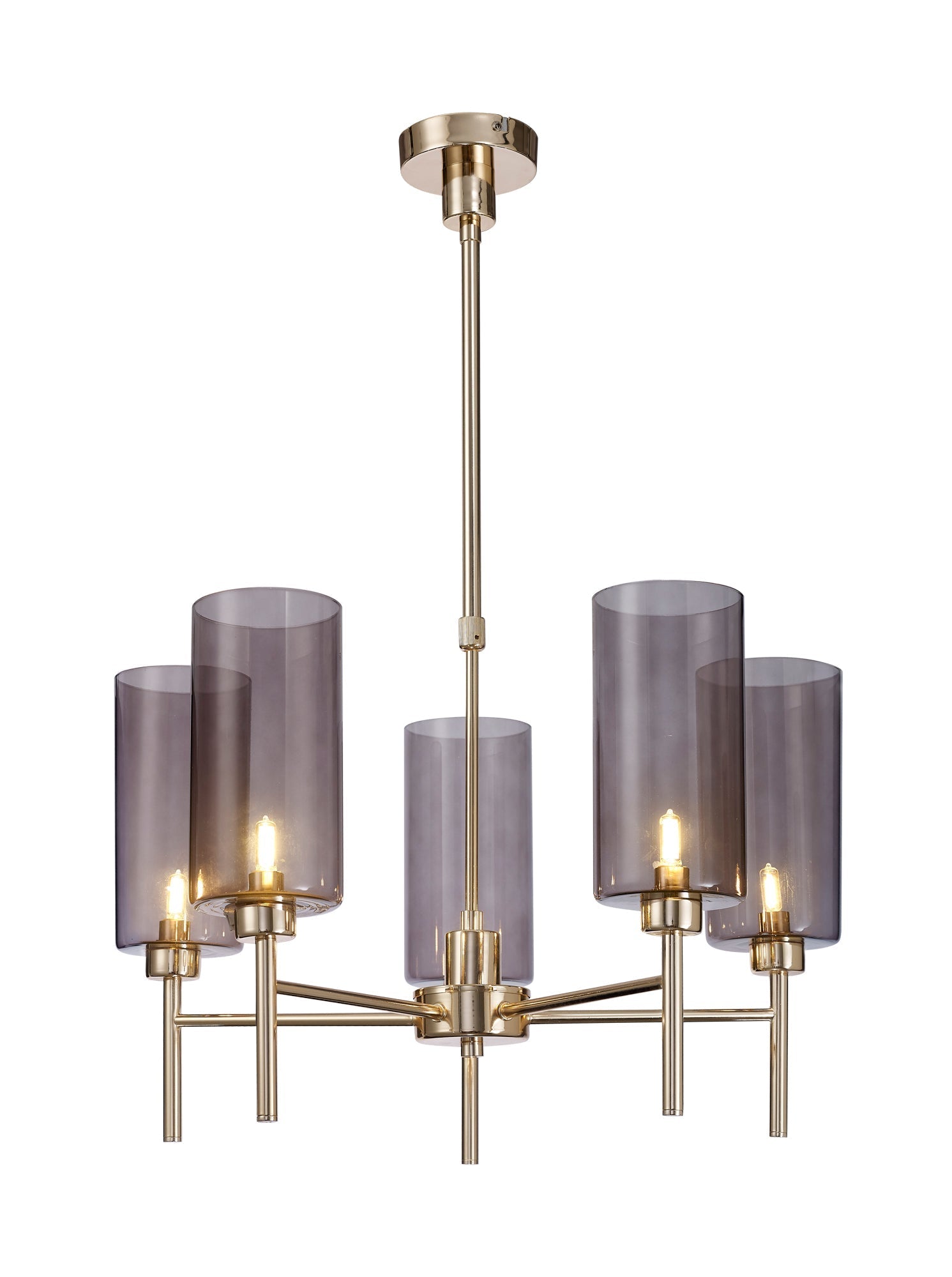 Cassis 5Lt Telescopic/Semi Flush Multi-Arm Pendant - Various Styles