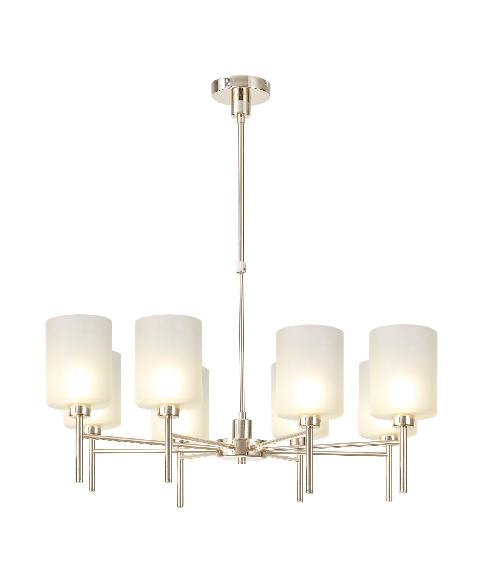 Cassis 8Lt Telescopic/Semi Flush Multi-Arm Pendant - Various Styles