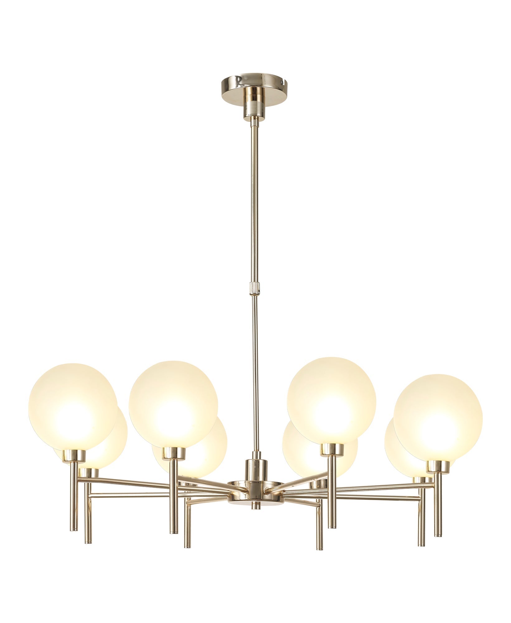 Cassis 8Lt Telescopic/Semi Flush Multi-Arm Pendant - Various Styles