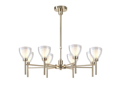 Cassis 8Lt Telescopic/Semi Flush Multi-Arm Pendant - Various Styles