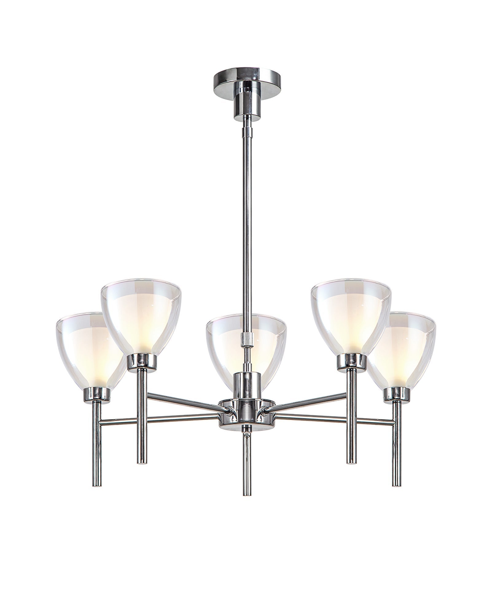 Cassis 5Lt Telescopic/Semi Flush Multi-Arm Pendant - Various Styles