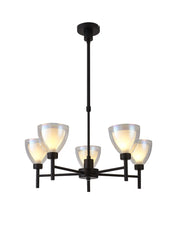 Cassis 5Lt Telescopic/Semi Flush Multi-Arm Pendant - Various Styles