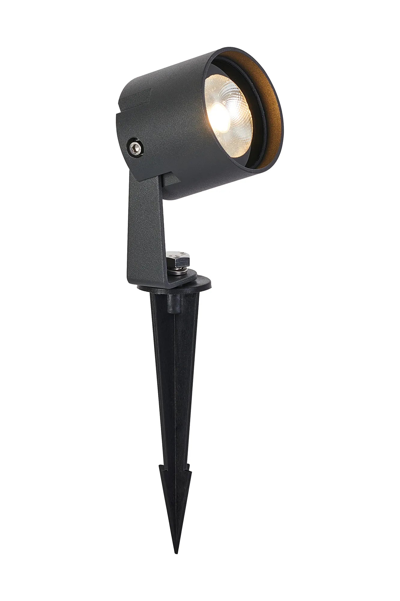 Devon 24V DC Spotlight, 2 in 1 Ground Spike/Fixed Base, 6W LED, 3000K c/w 1m Cable, Male Connection, IP65, 3yrs Warranty