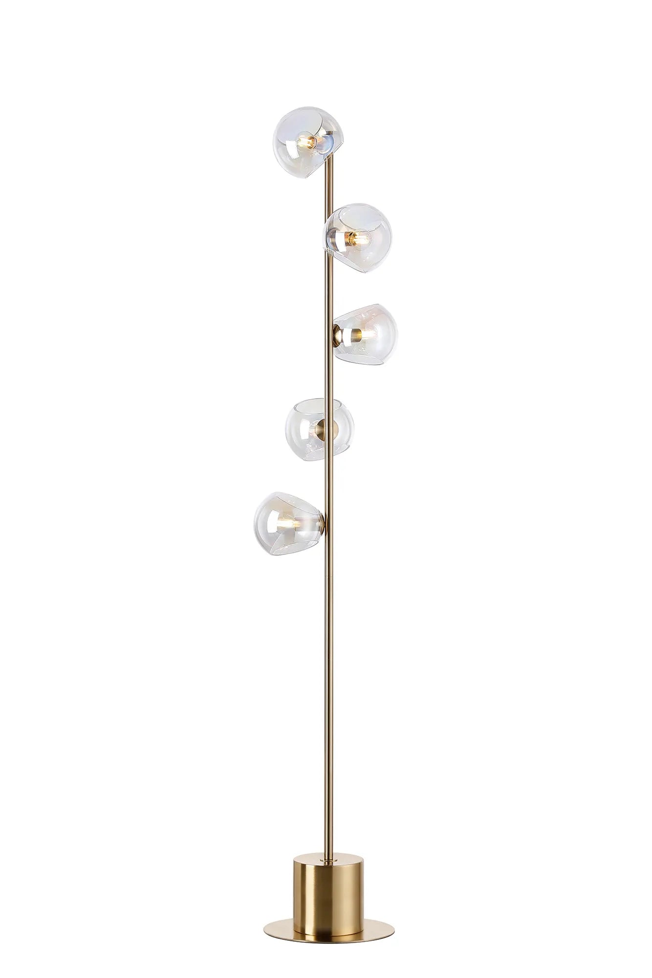 Delmar 5Lt Modern Floor Lamp - Various Colours
