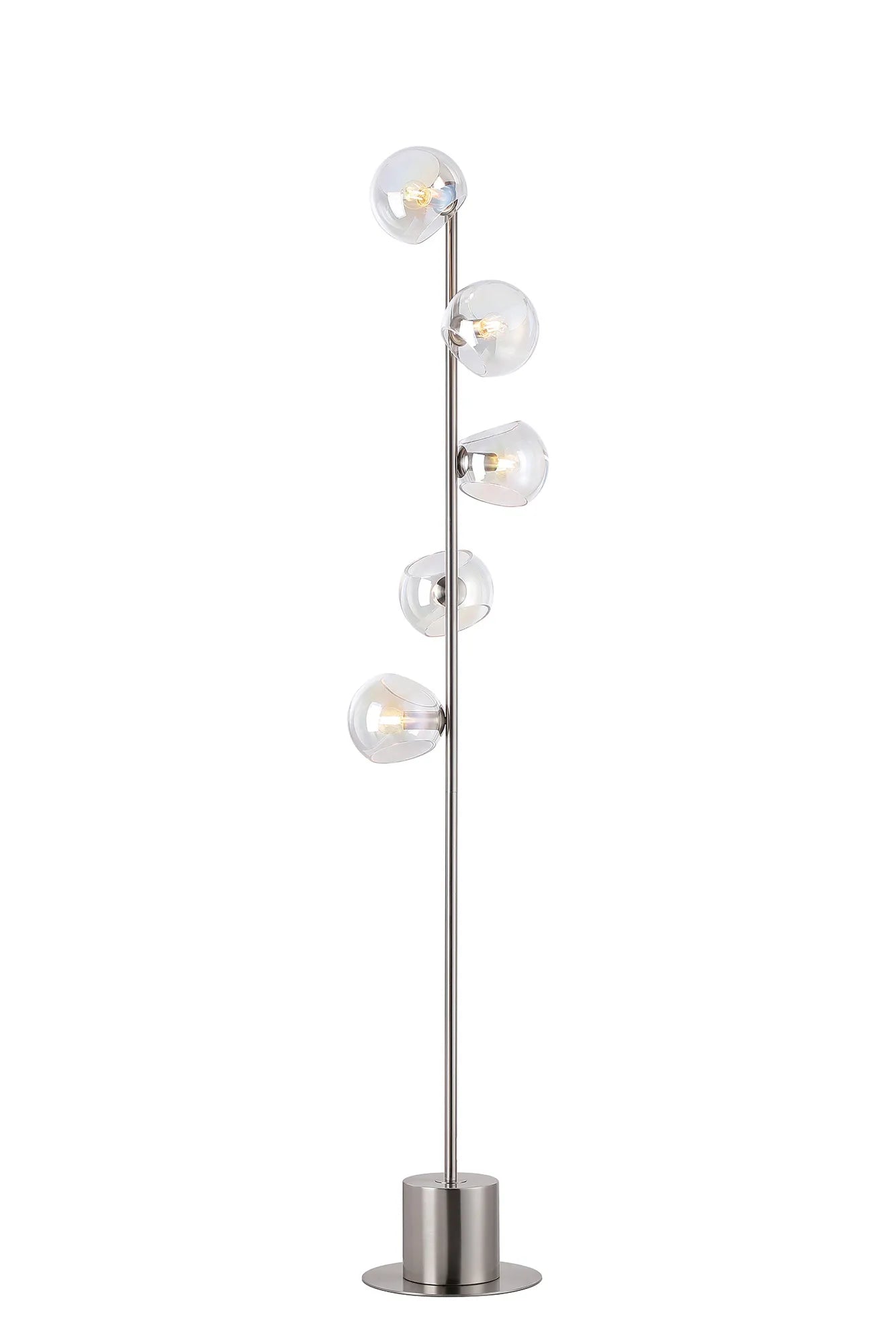 Delmar 5Lt Modern Floor Lamp - Various Colours