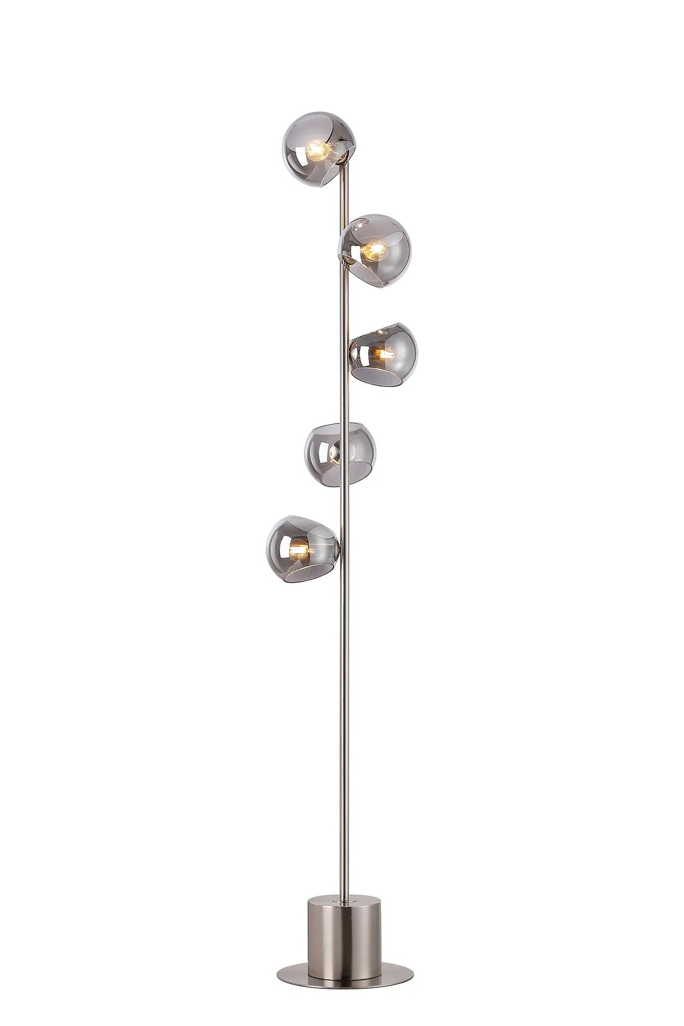 Delmar 5Lt Modern Floor Lamp - Various Colours