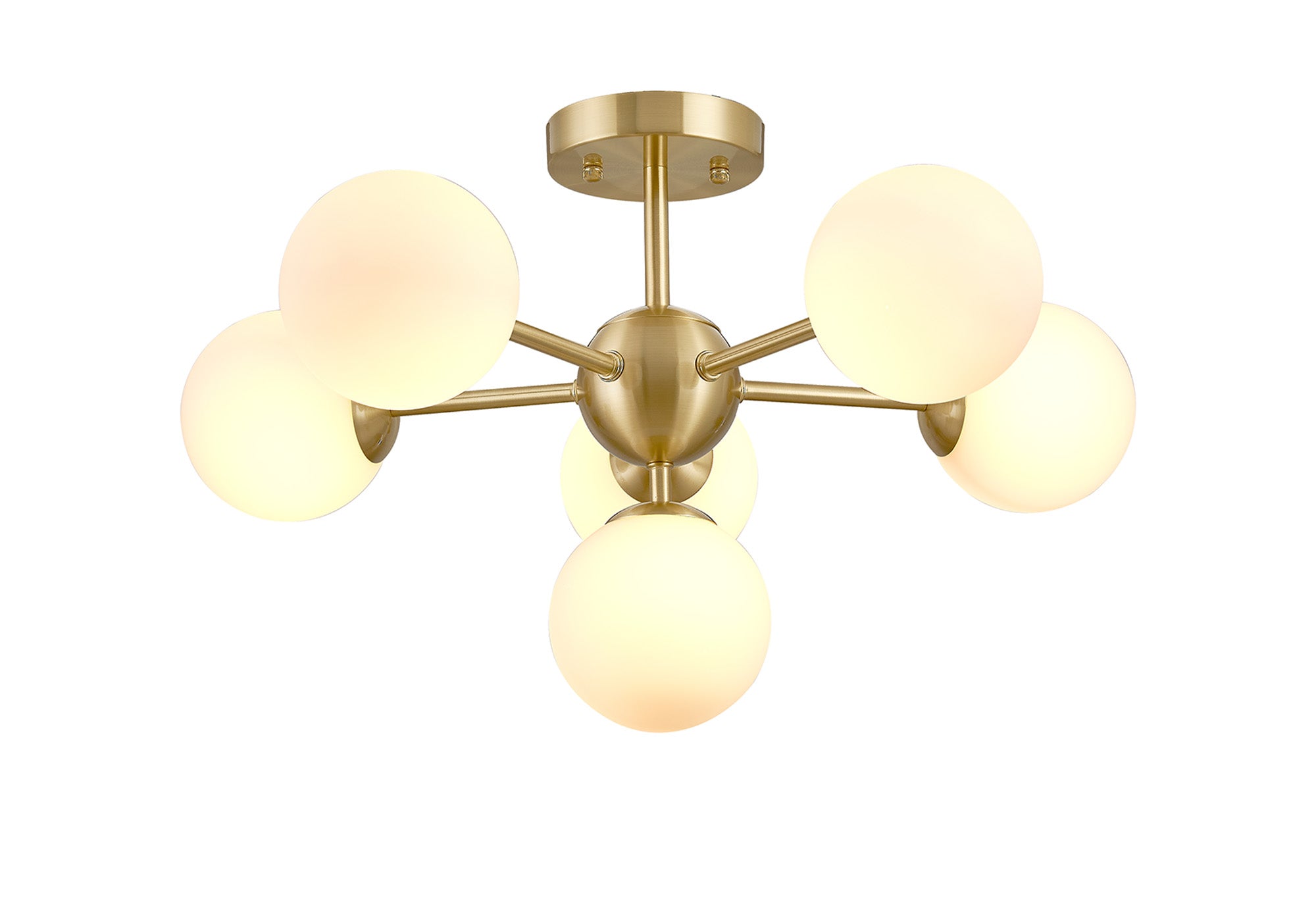 Seville 6Lt Semi-Flush Fitting - Various Colours