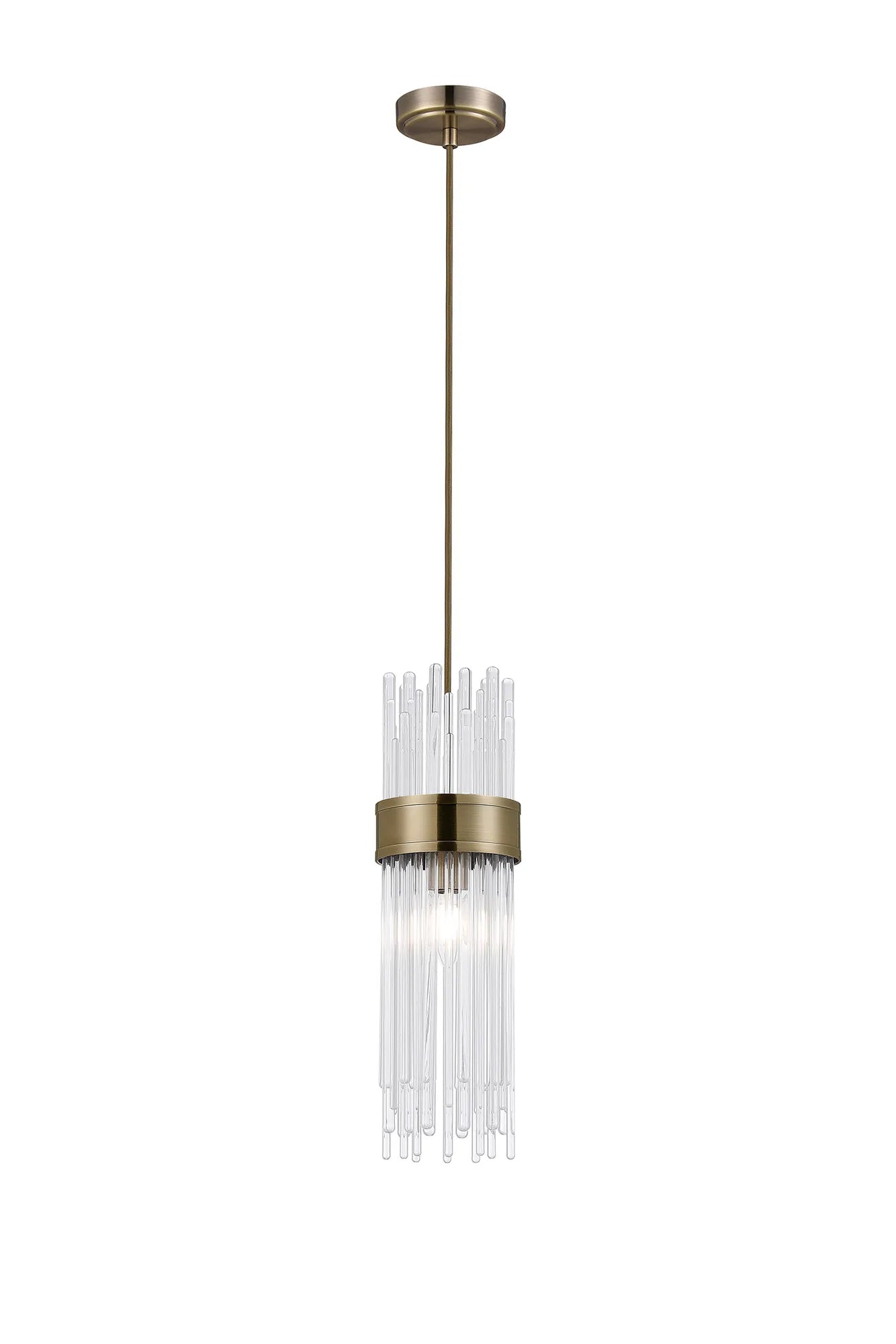 Colmar Bathroom Single Ceiling Light- Various Colours