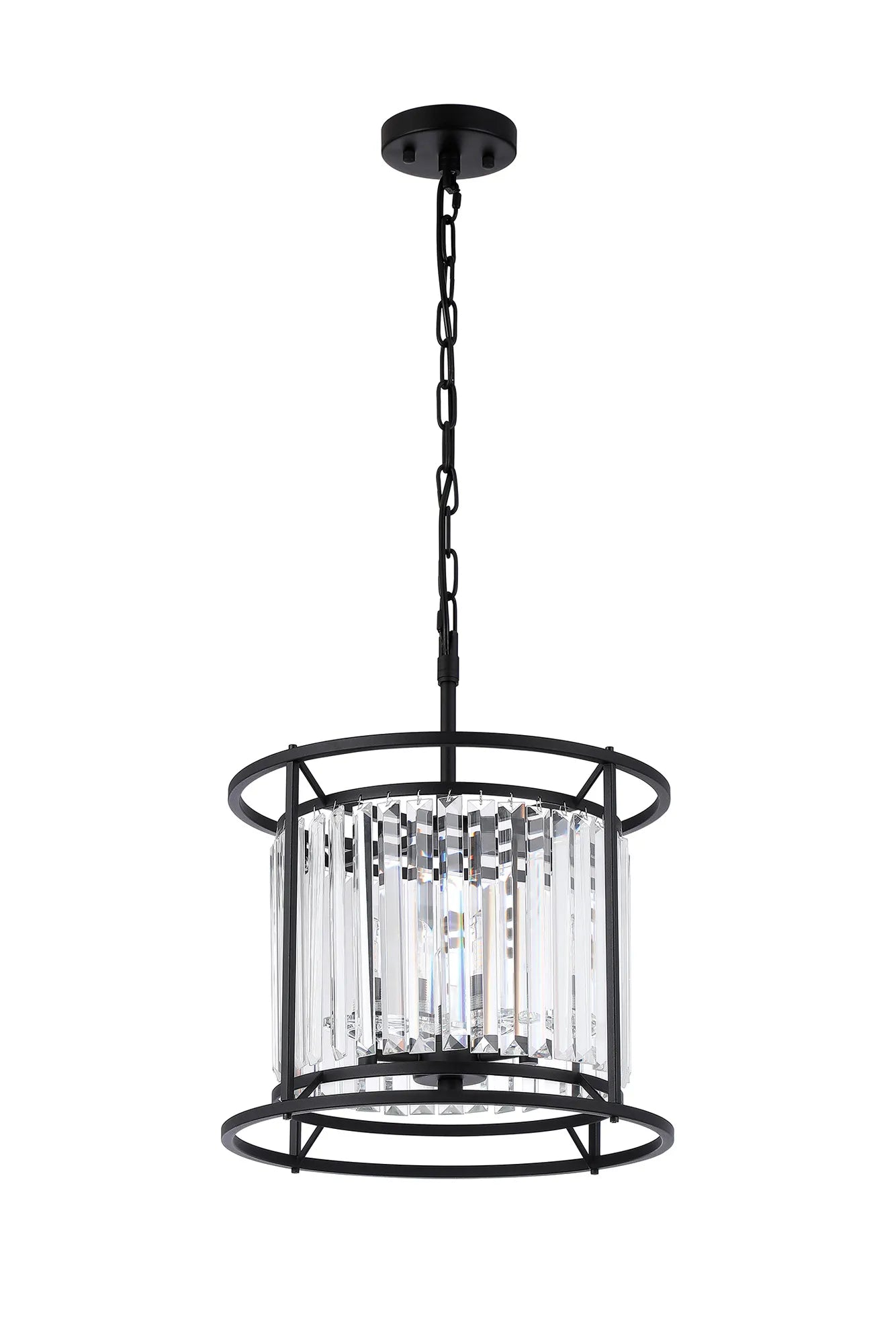 Massa Bathroom Center Ceiling Light- Black, Polished Nickel, Gold Finishes
