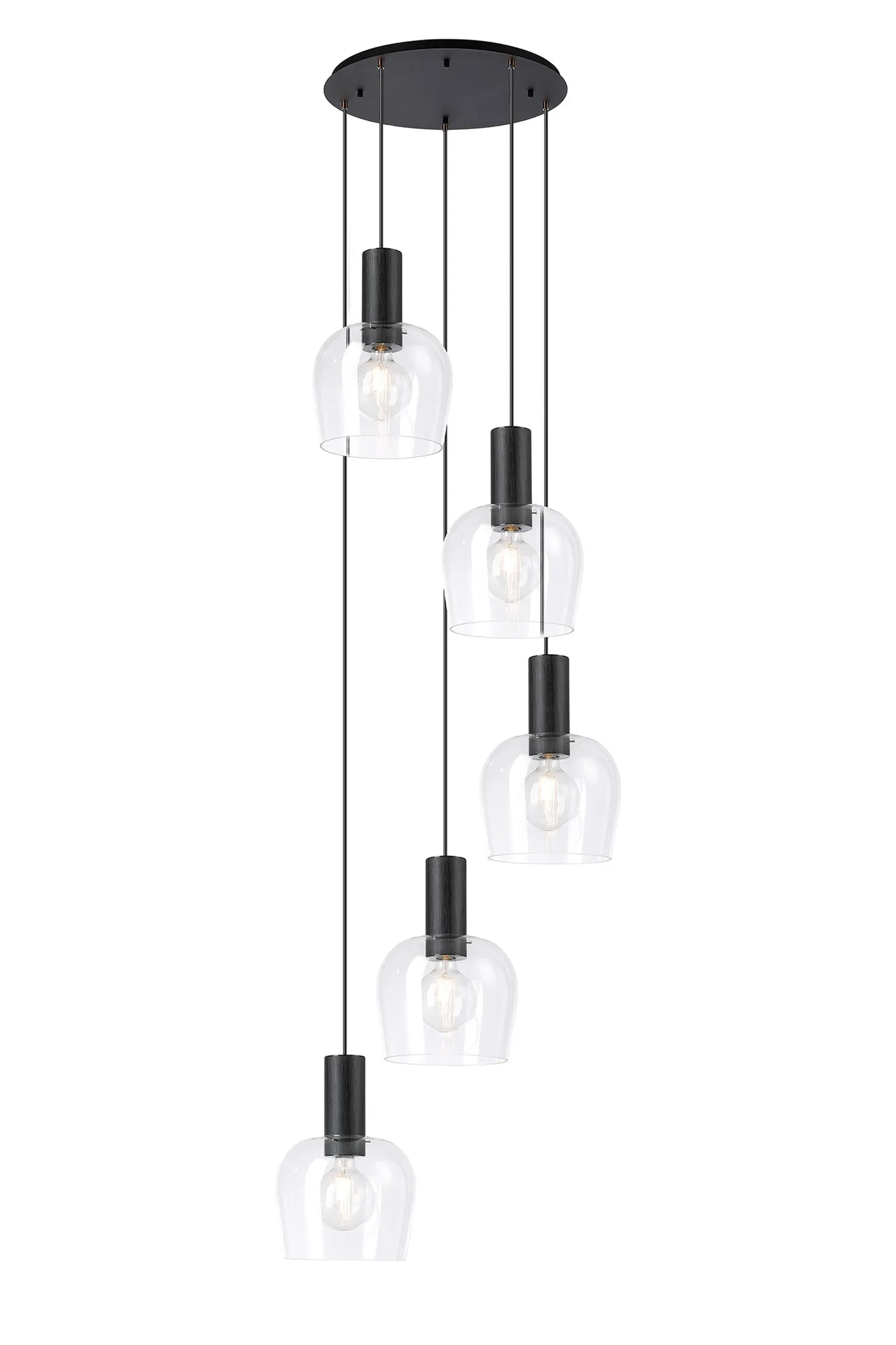 Camden 3/5 Lt Round Pendant In Various Finishes
