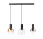 Camden 1m Linear Pendant, 3 x E27- Various Finishes