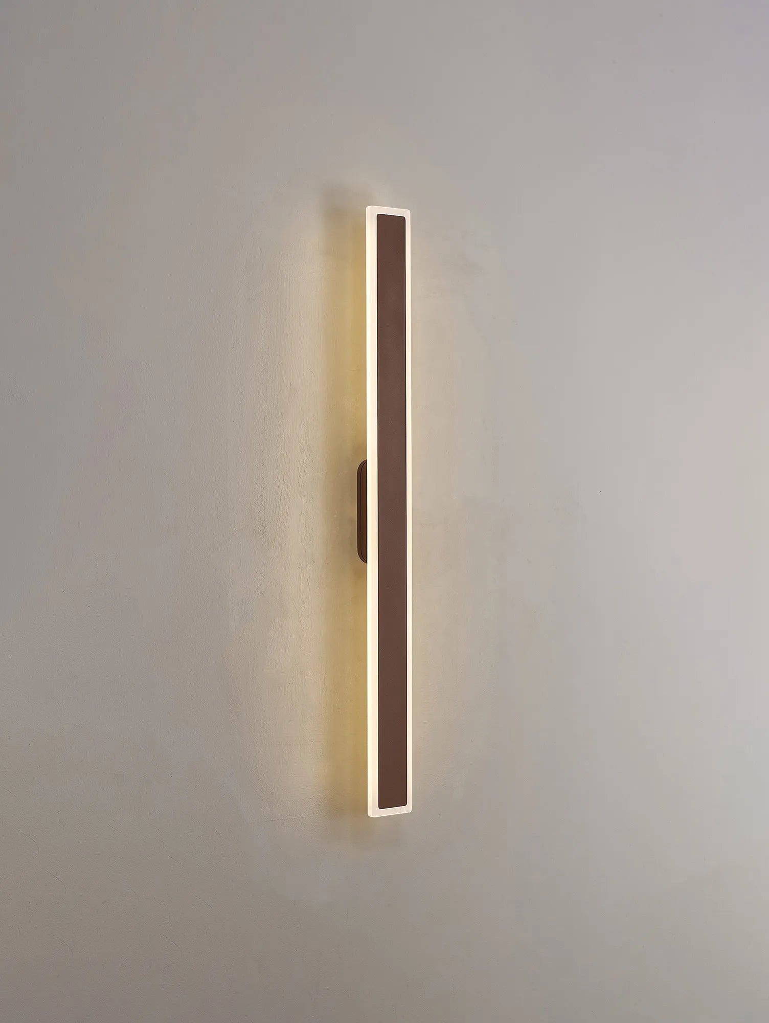 Keats 80cm LED Linear Light IP65 - Dark Brown