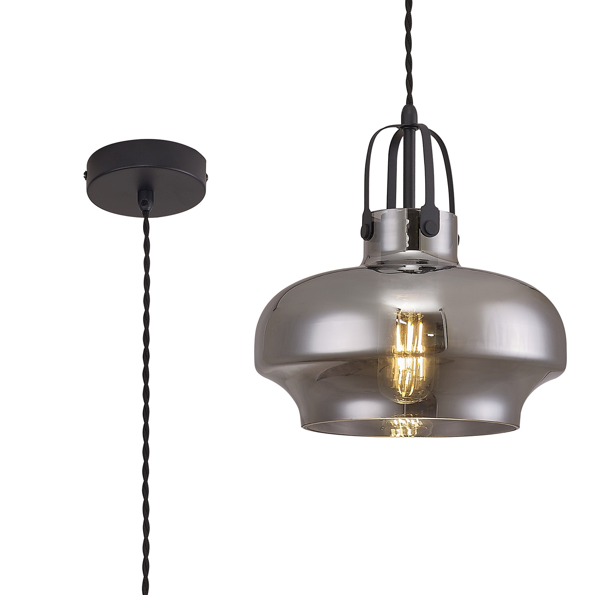 Brody 1Lt Pendant - Various Colours