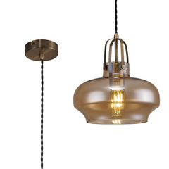 Brody 1Lt Pendant - Various Colours