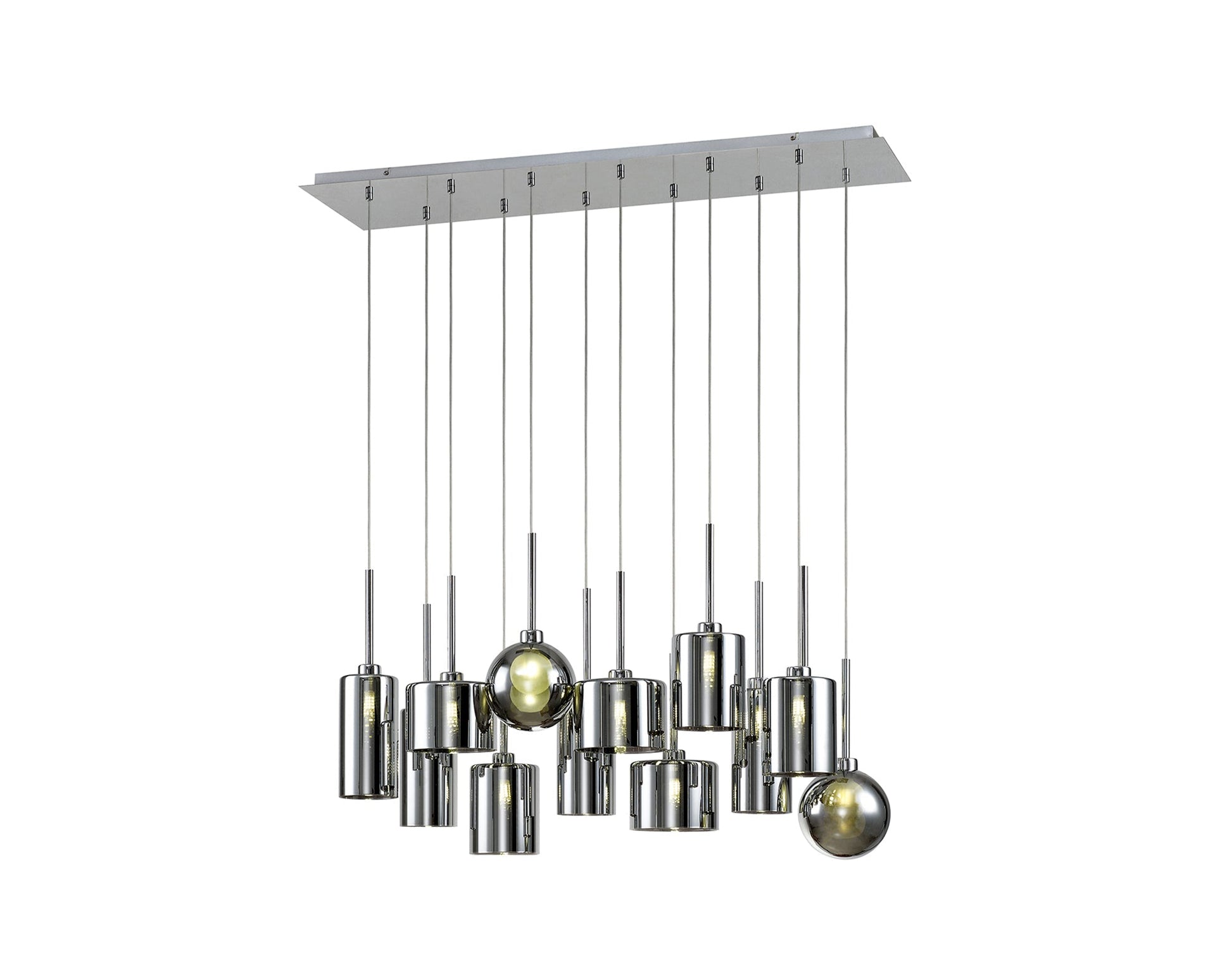 Idella Linear Pendant 2m, 12 x G9