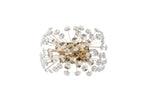 Bellagio 4Lt Wall Lamp - French Gold/Polished Chrome