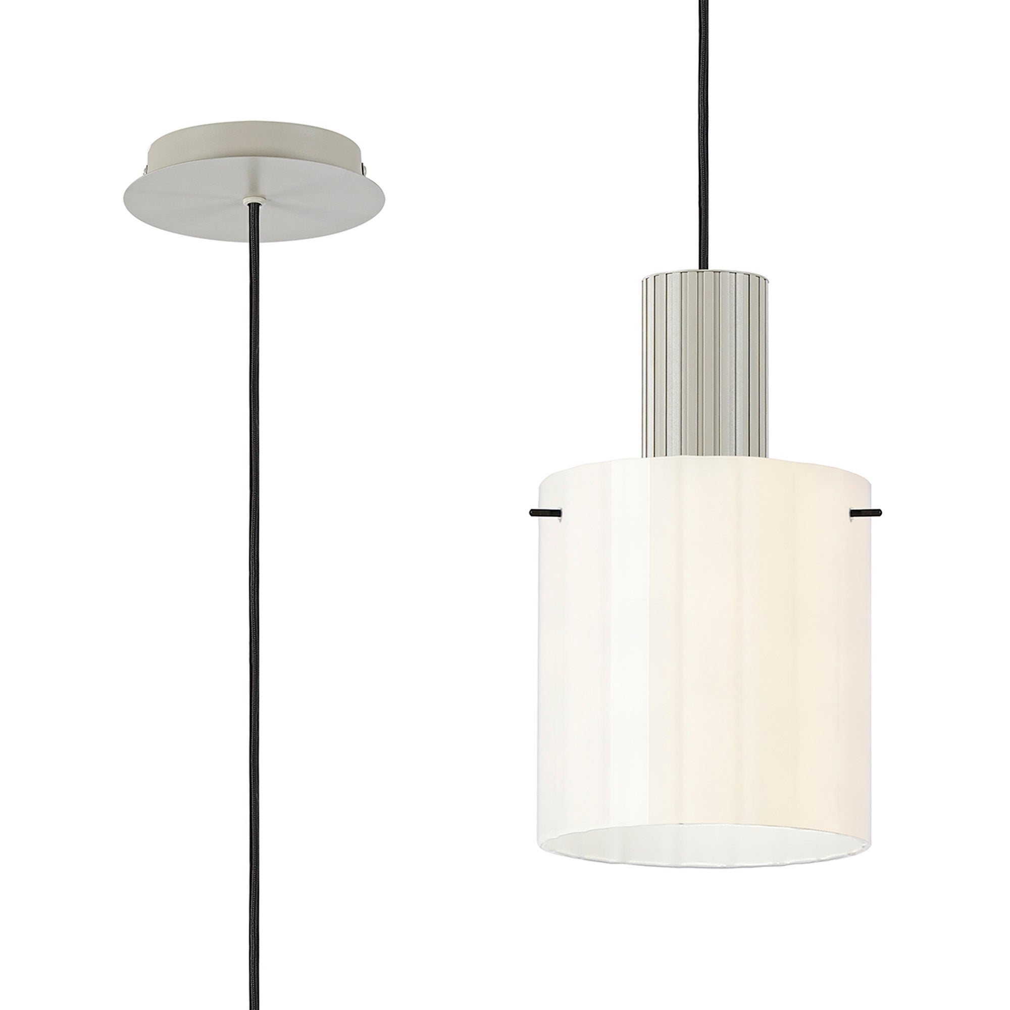 Hailey 1Lt Single Pendant - Various Colours