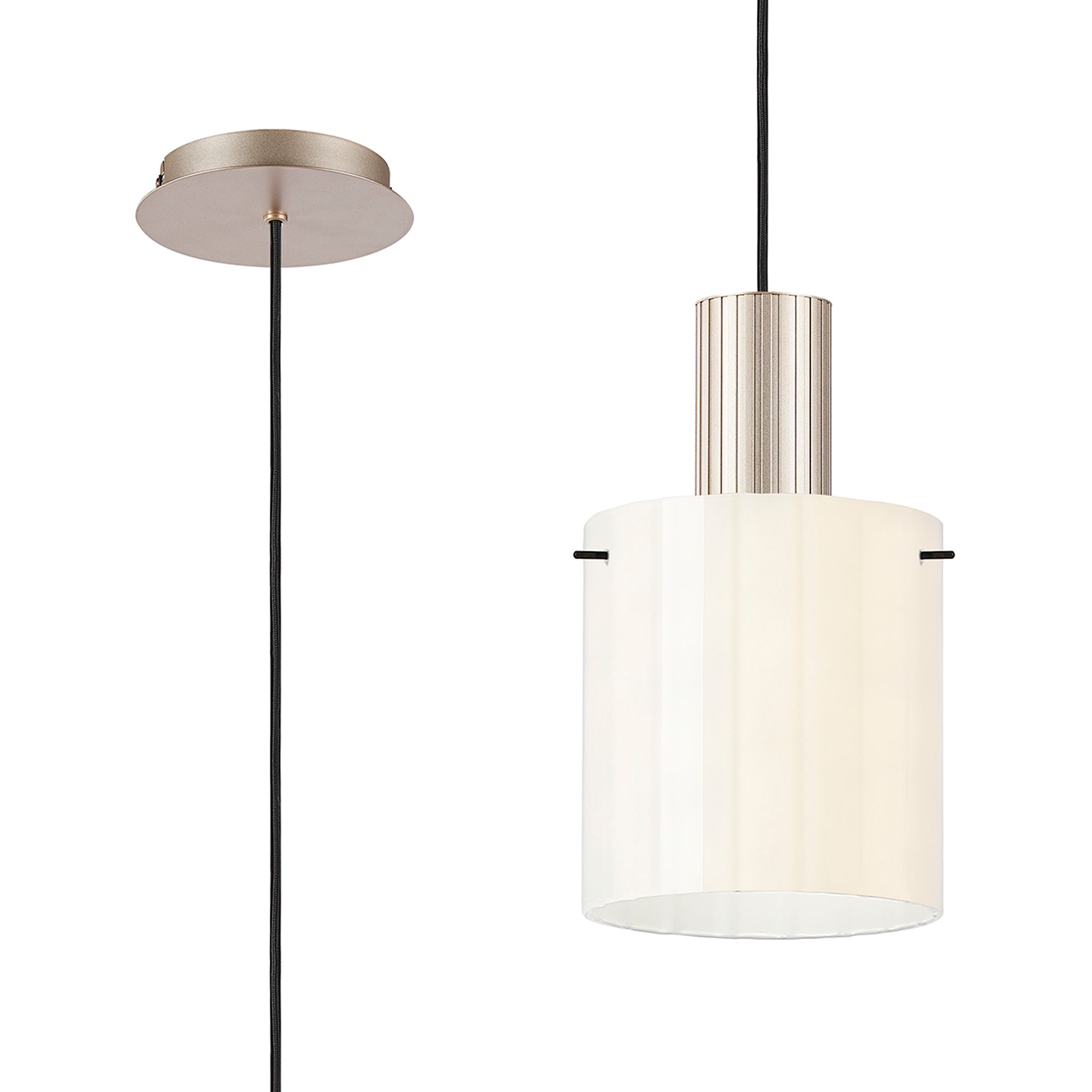 Hailey 1Lt Single Pendant - Various Colours