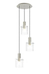 Hailey 3Lt Cluster Narrow Line Glass - Various Colours