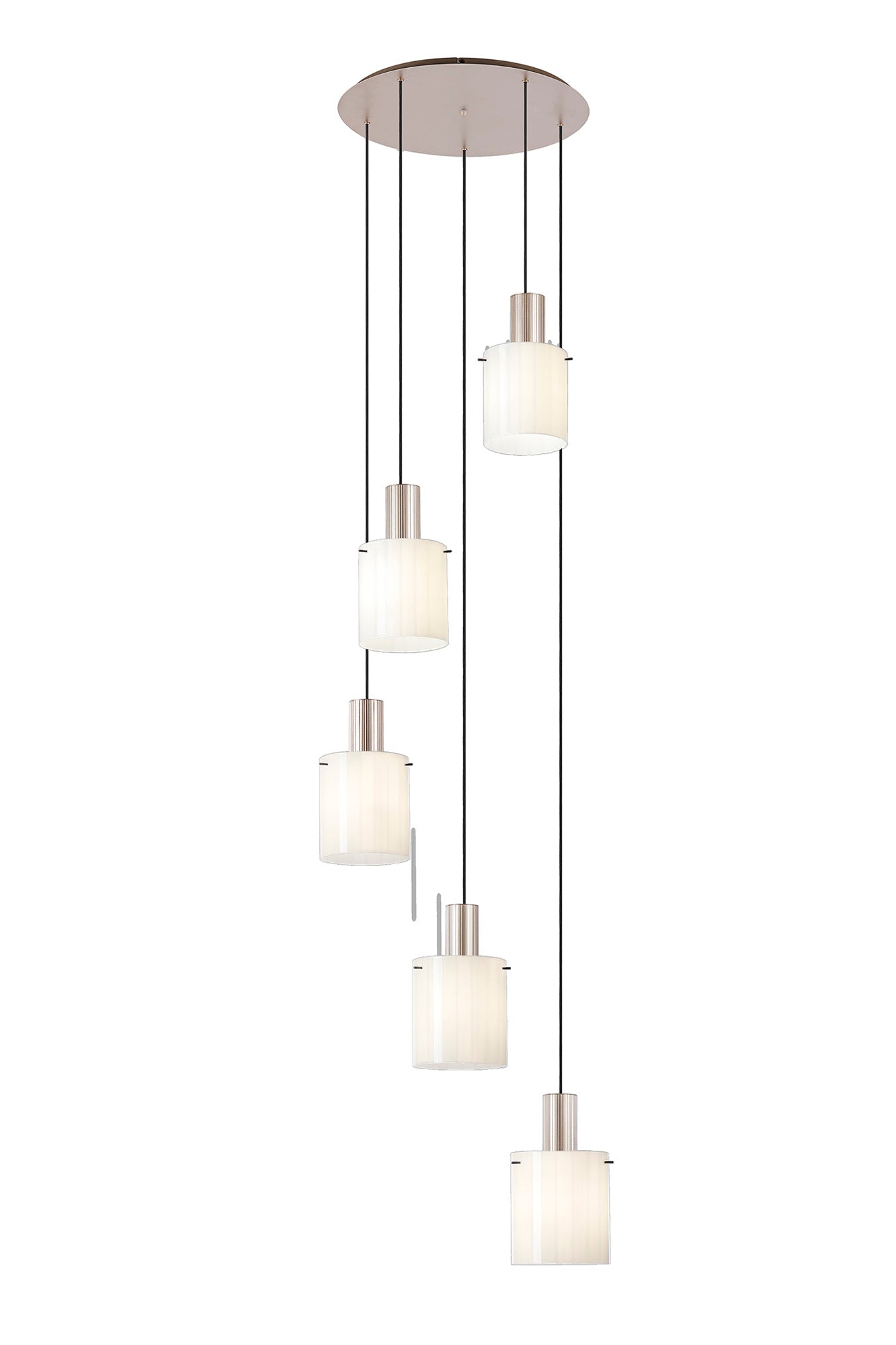 Hailey 5Lt Round Pendant - Various Colours