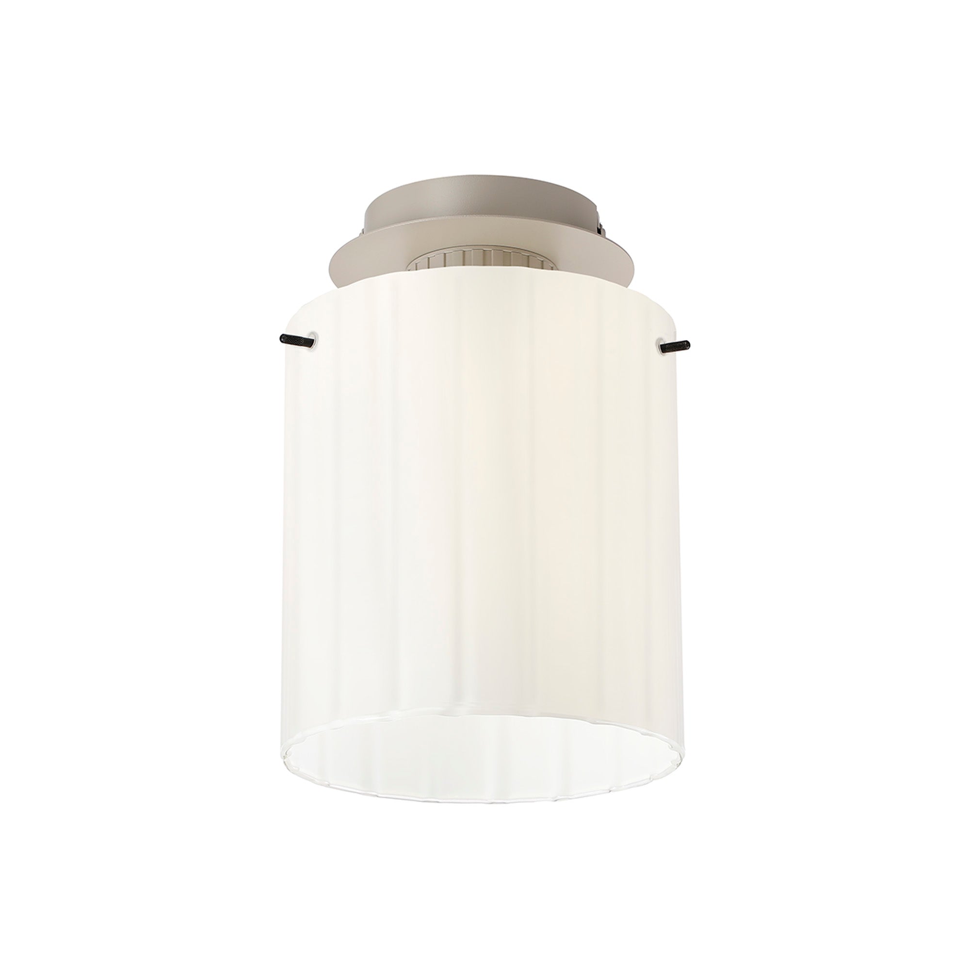 Hailey 1Lt Flush Fitting Narrow Line Glass - Various Colours
