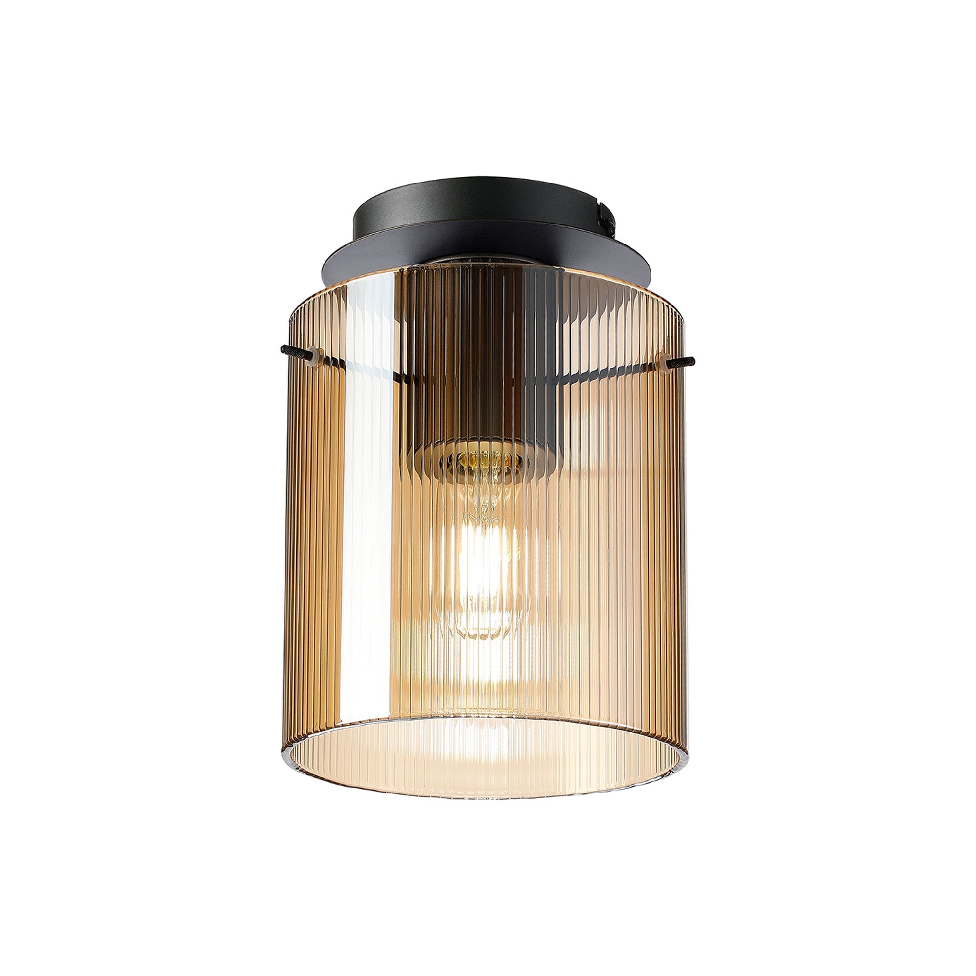 Hailey 1Lt Flush Fitting Narrow Line Glass - Various Colours