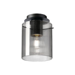 Hailey 1Lt Flush Fitting Narrow Line Glass - Various Colours