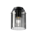 Hailey 1Lt Flush Fitting Wide Line Glass - Various Colours