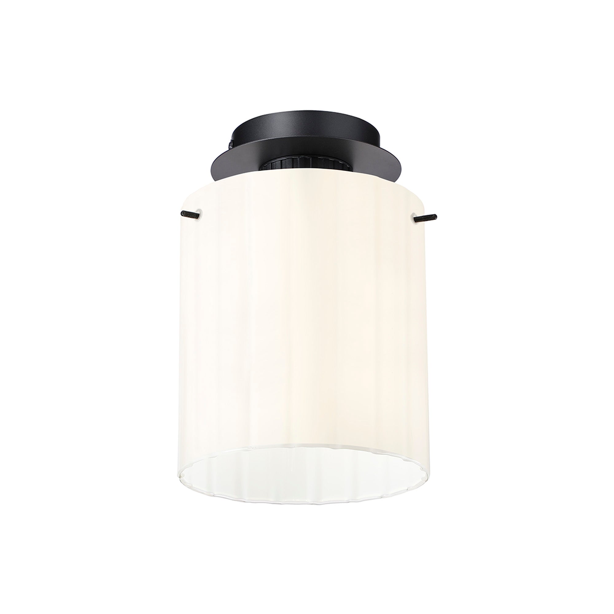 Hailey 1Lt Flush Fitting Narrow Line Glass - Various Colours