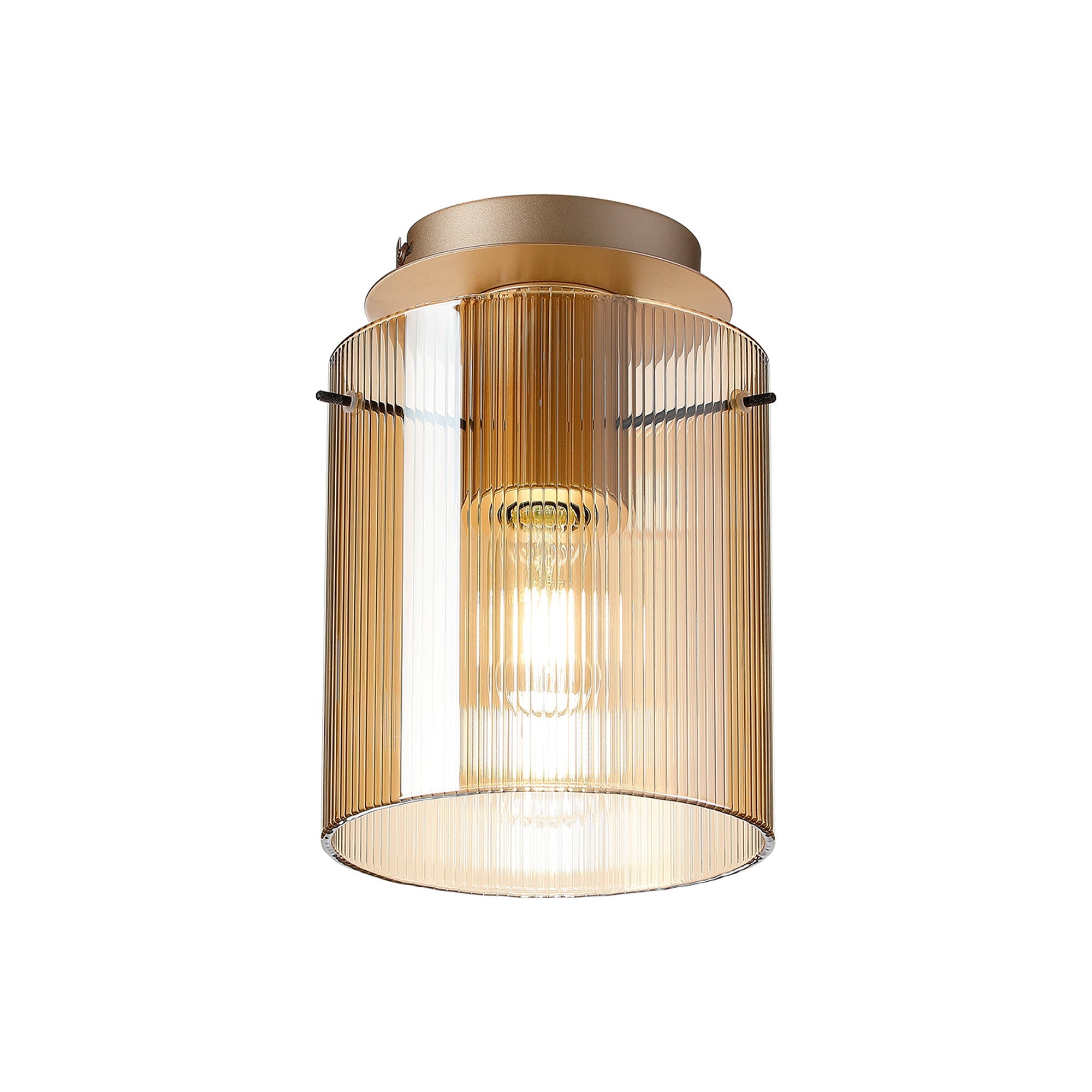 Hailey 1Lt Flush Fitting Narrow Line Glass - Various Colours