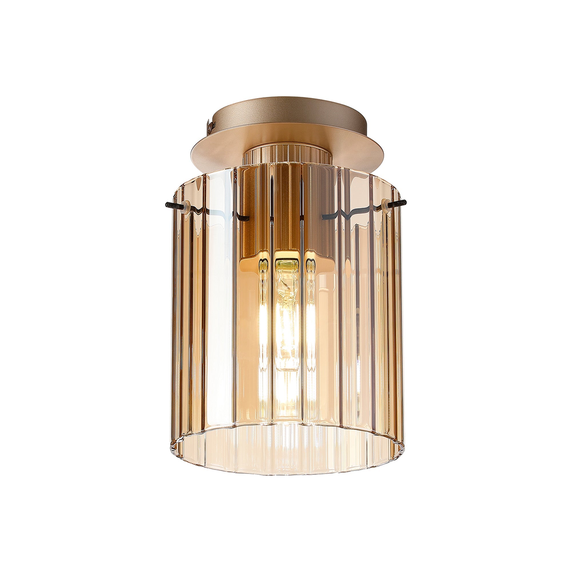 Hailey 1Lt Flush Fitting Wide Line Glass - Various Colours
