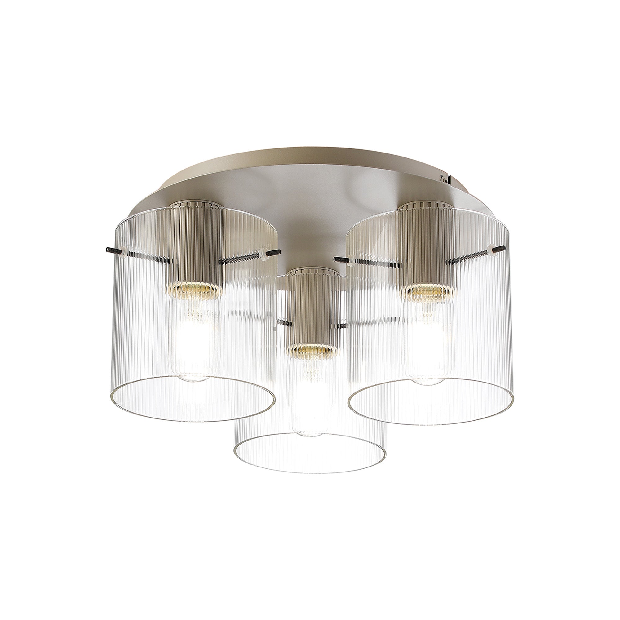 Hailey 3Lt Flush Fitting Narrow Line Glass - Various Colours
