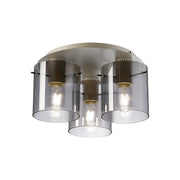 Hailey 3Lt Flush Fitting Narrow Line Glass - Various Colours